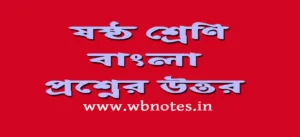 class-six-bengali-question-answers