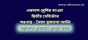 বইকেনা । পঞ্চতন্ত্র । সৈয়দ মুজতবা আলি