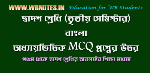 বাঙ্গালা ভাষা - স্বামী বিবেকানন্দ । দ্বাদশ শ্রেণির বাংলা তৃতীয় সেমিস্টার