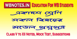 Class Eleven Second Semester English Question