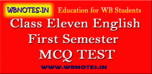 class-eleven-first-semester-english-mcq-test