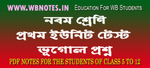 class-nine-first-unit-test-geography-question