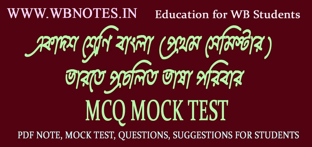 bharote-procholito-vasa-poribar-mcq-mock-test-1