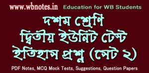 class-10-second-unit-test-history-question