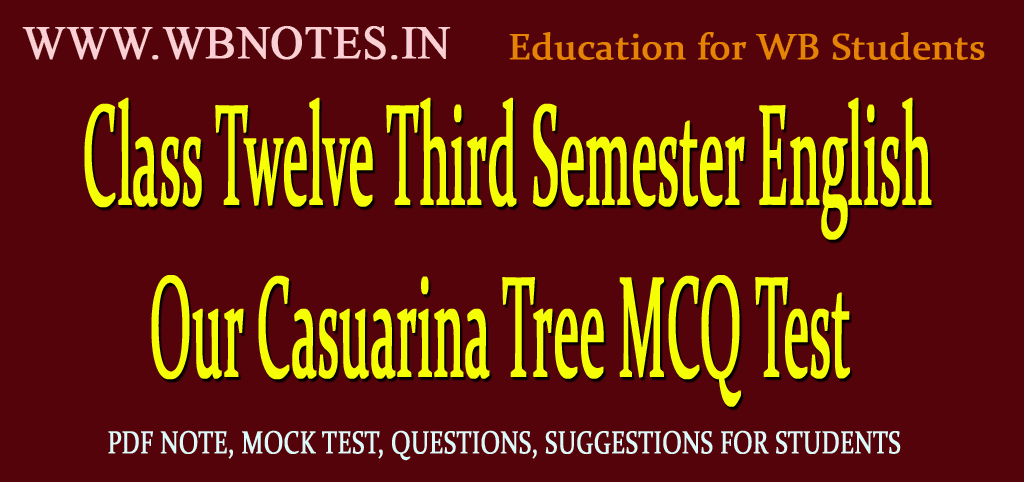 our-casuarina-tree-mcq-test-3