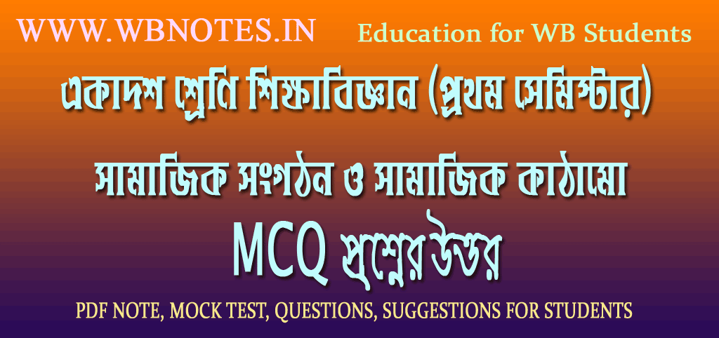 samajik-songothon-o-samajik-kathamo-mcq-question-answers