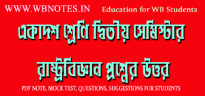 class-eleven-second-semester-pol-science-question-answers