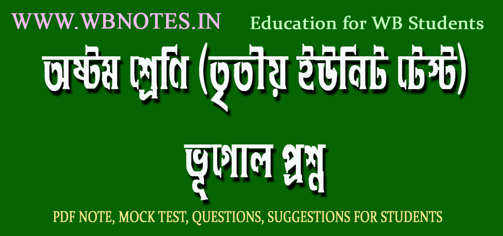 class-eight-third-unit-test-geography-question