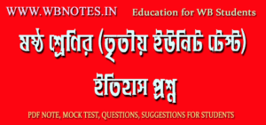 class-six-third-unit-test-history-question