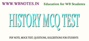 HISTORY MCQ TEST