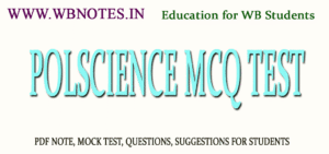POLSCIENCE MCQ TEST