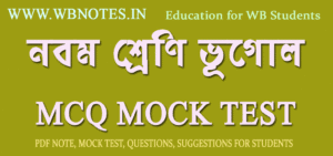 class-nine-geography-mcq-test