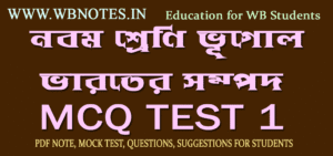 varoter-sompod-mcq-test-1