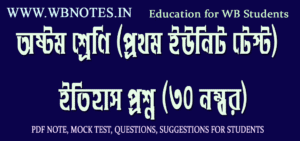 class-seven-first-unit-test-history-question