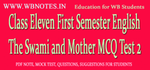 Class Eleven First Semester English