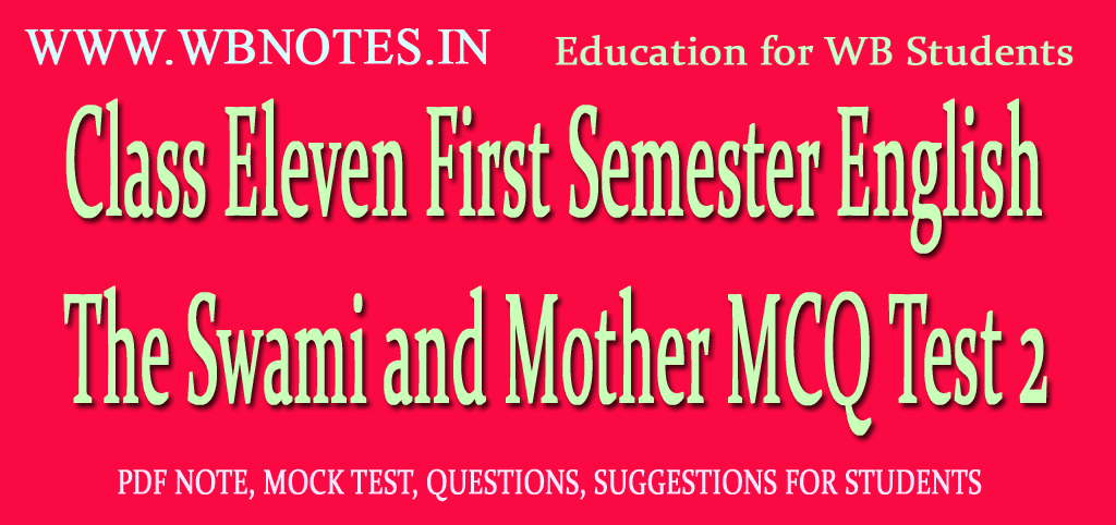 Class Eleven First Semester English