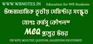 jog-kormosu-kousholom-mcq-question-answers