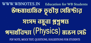 third-semester-physics-model-question-paper-set-1