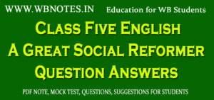 A Great Social Reformer