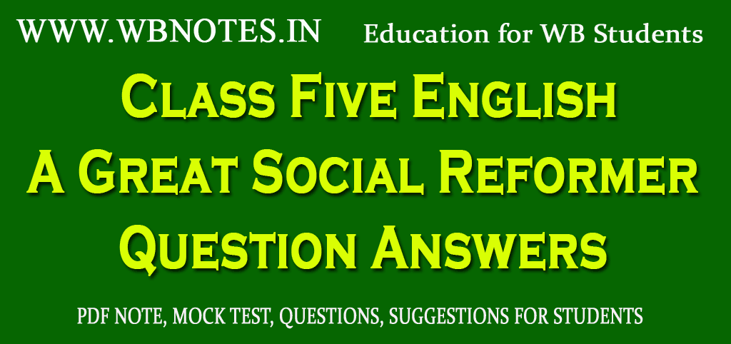 A Great Social Reformer