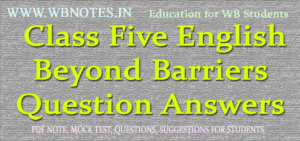 Beyond Barriers Question Answers