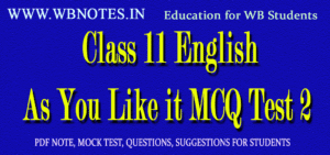 as-you-like-it-mcq-test-2-class-11-english