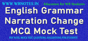 class-ten-english-narration-change-mcq-mock-test