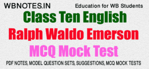 ralph-waldo-emerson-mcq-mock-test-class-10