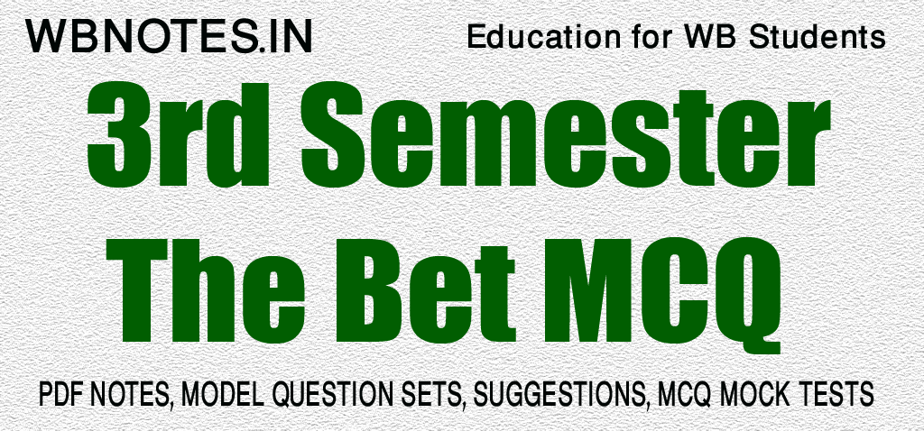 the-bet-mcq-3rd-semester-english