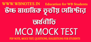 third semester economics mcq test