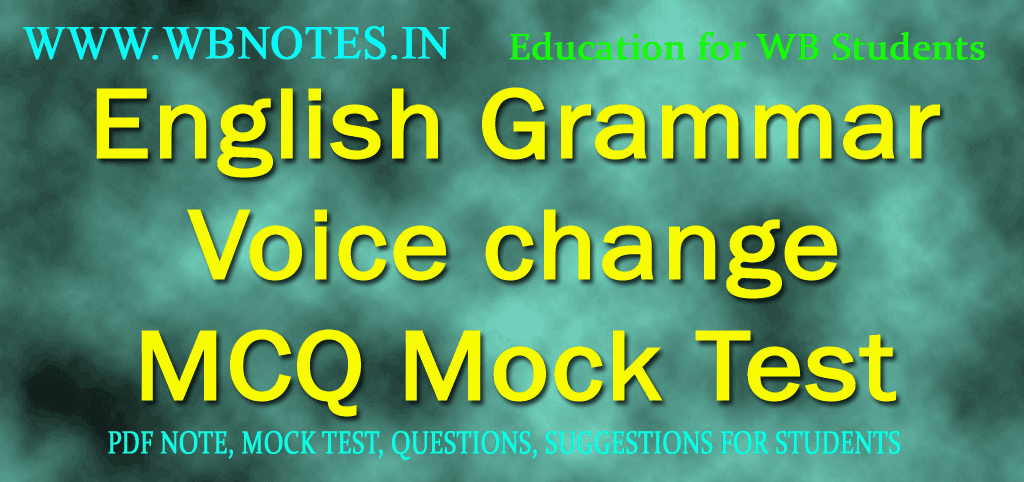 voice-change-mcq-mock-test