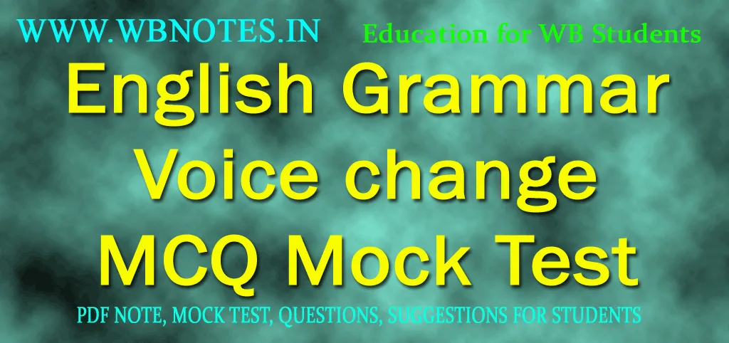voice-change-mcq-mock-test